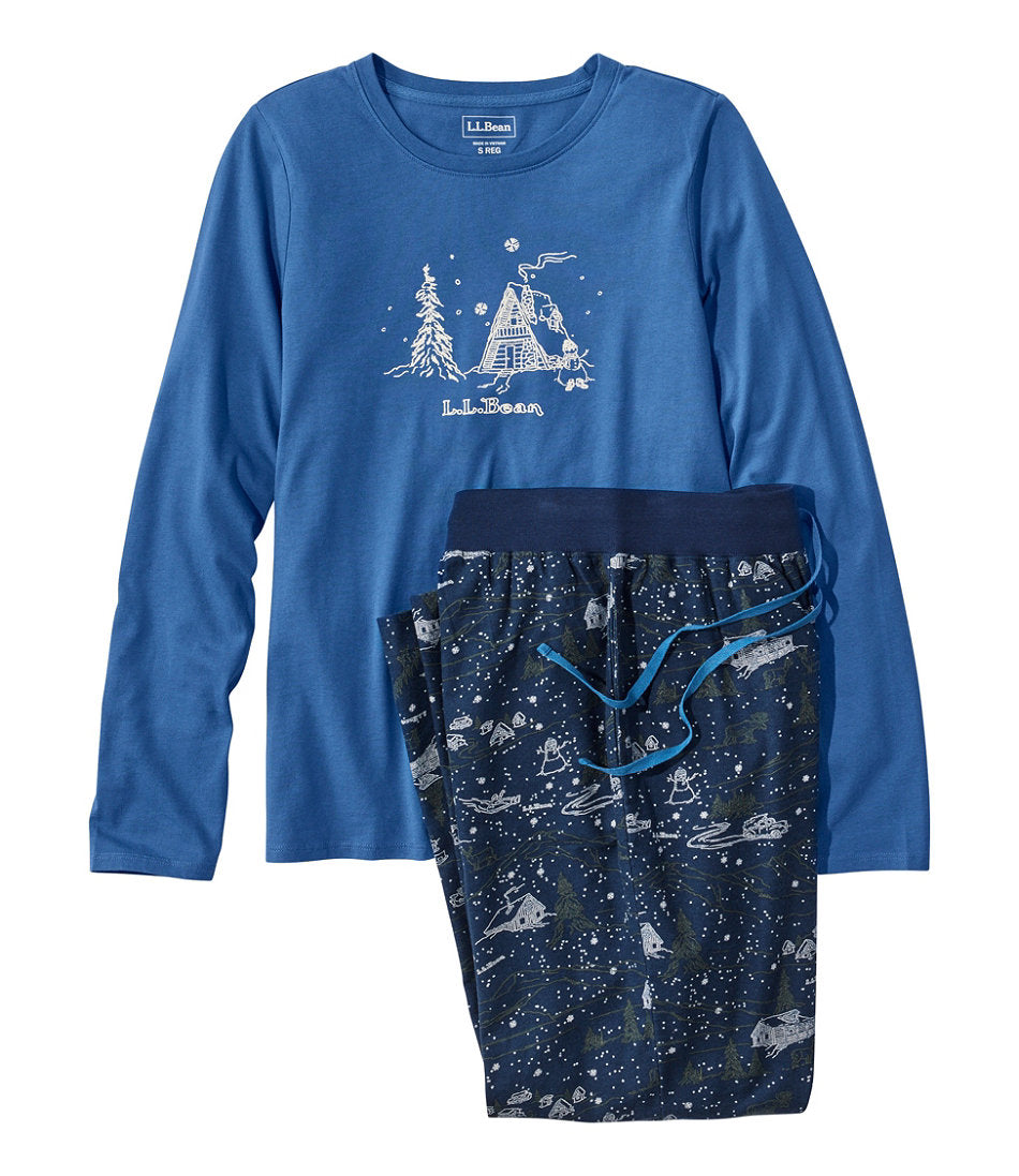 Women's Camp PJ Set | L.L.Bean for sale