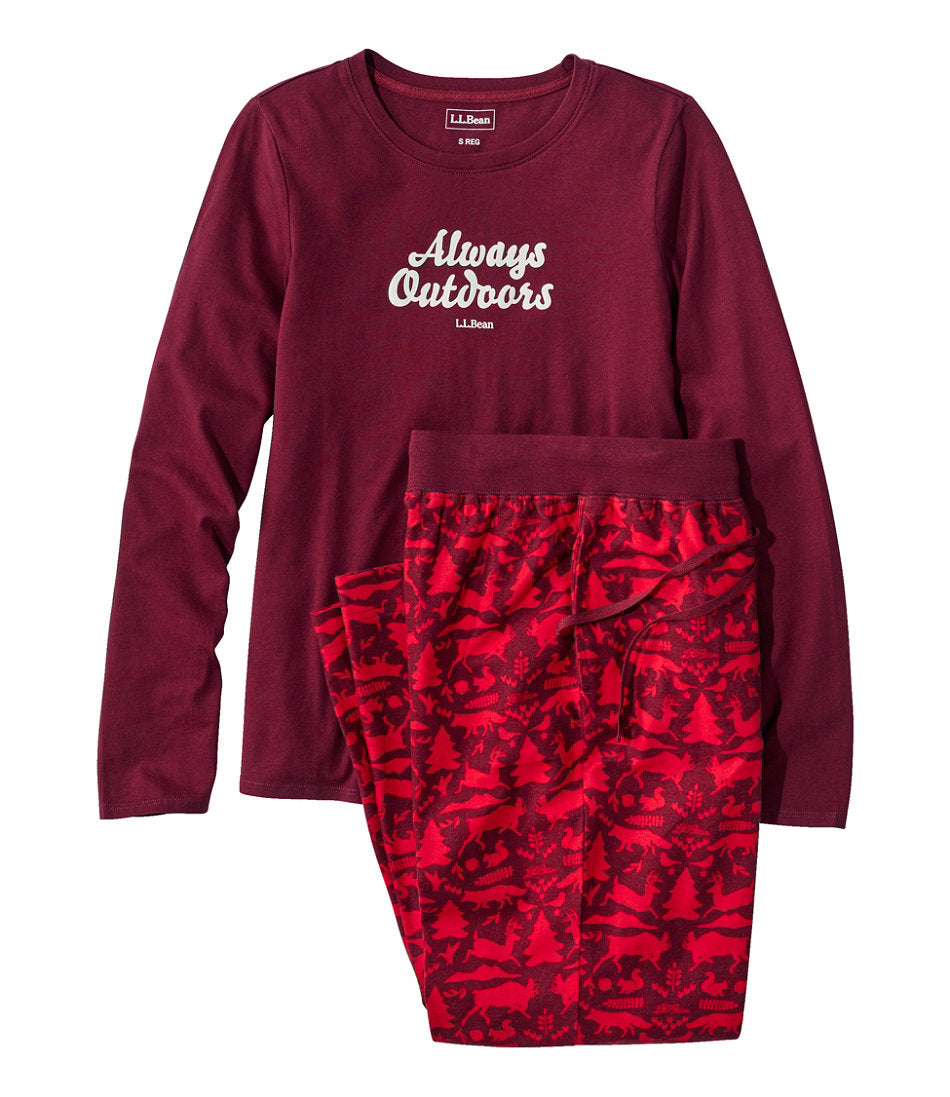 Women's Camp PJ Set | L.L.Bean for sale
