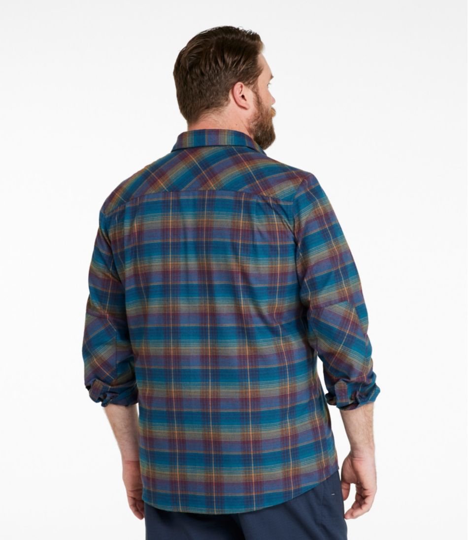 Men's Katahdin Performance Flannel Shirt, Slightly Fitted | L.L.Bean online