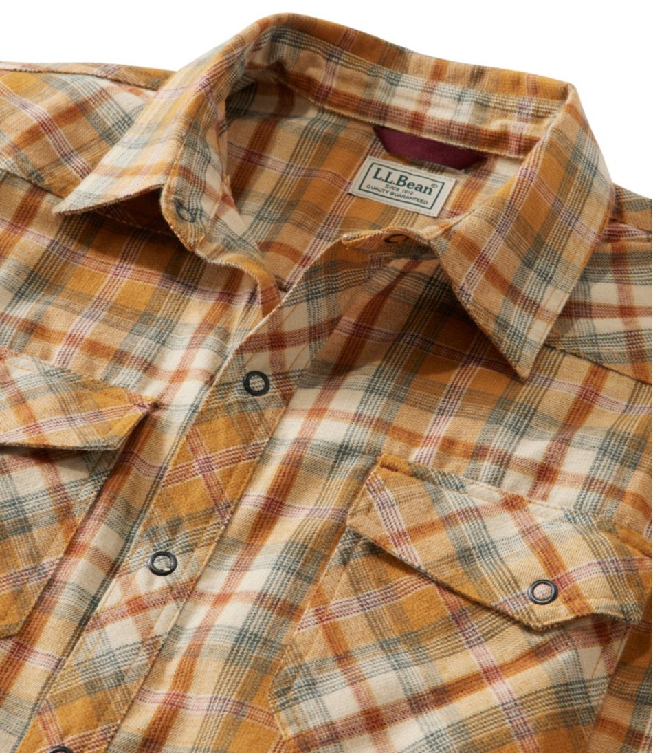 Men's Katahdin Performance Flannel Shirt, Slightly Fitted | L.L.Bean online