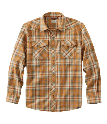 Men's Katahdin Performance Flannel Shirt, Slightly Fitted | L.L.Bean online