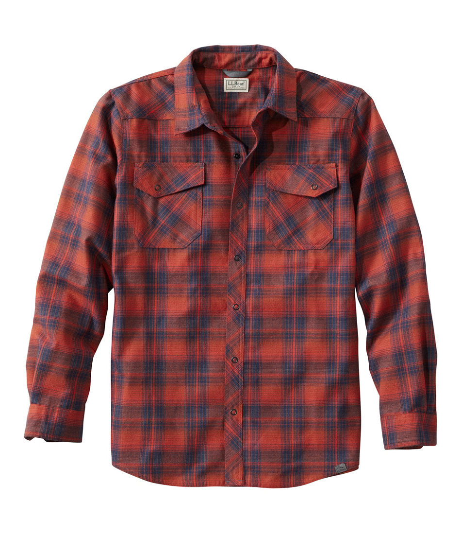 Men's Katahdin Performance Flannel Shirt, Slightly Fitted | L.L.Bean online