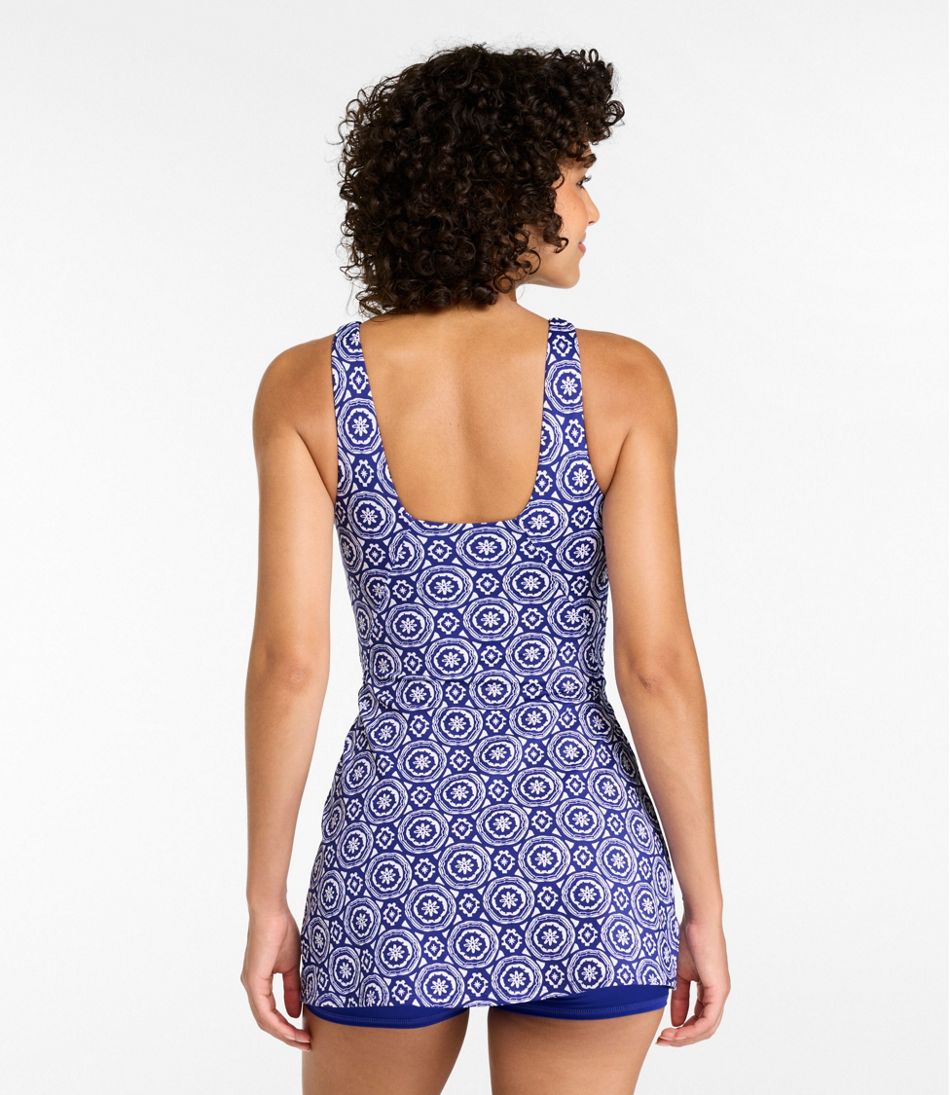 Women's BeanSport Swim Dress, Print | L.L.Bean online