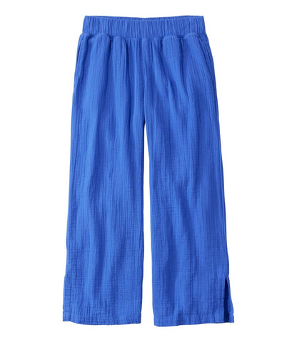 Women's Cloud Gauze Wide-Leg Pants | L.L.Bean online