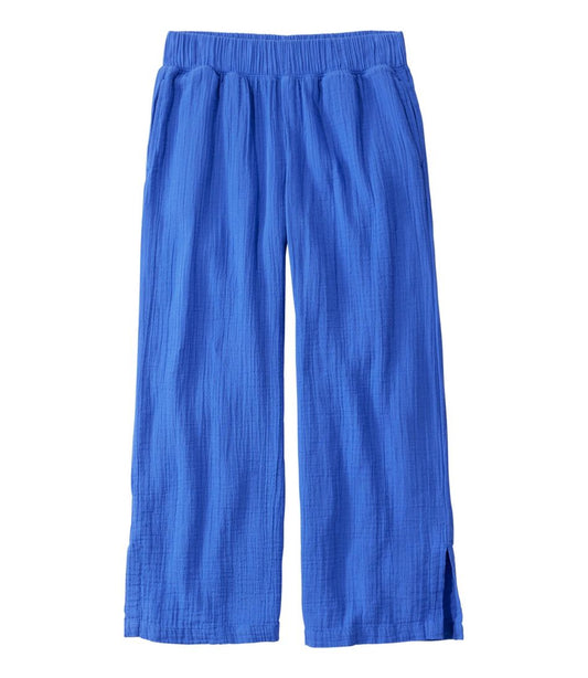 Women's Cloud Gauze Wide-Leg Pants | L.L.Bean online