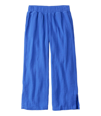 Women's Cloud Gauze Wide-Leg Pants | L.L.Bean online
