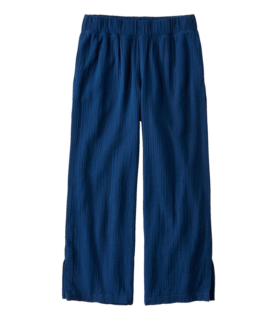 Women's Cloud Gauze Wide-Leg Pants | L.L.Bean online