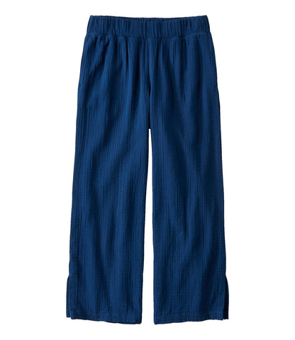 Women's Cloud Gauze Wide-Leg Pants | L.L.Bean online