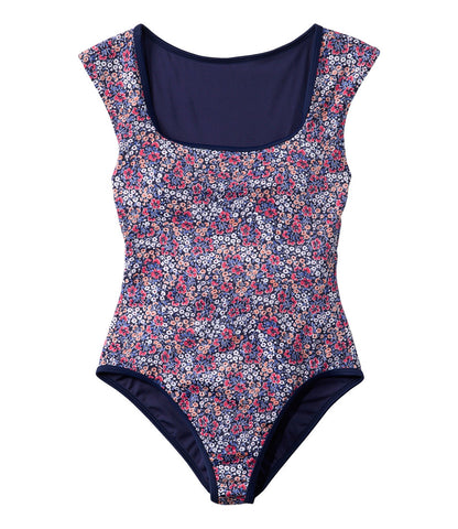 Women's Coastal Essentials Swimwear, Squareneck Tanksuit Print | L.L.Bean sale