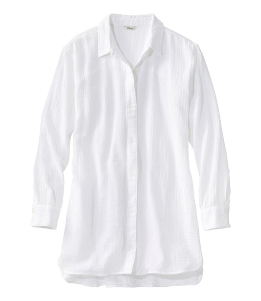 Women's Cloud Gauze Cover-Up Shirt | L.L.Bean for sale