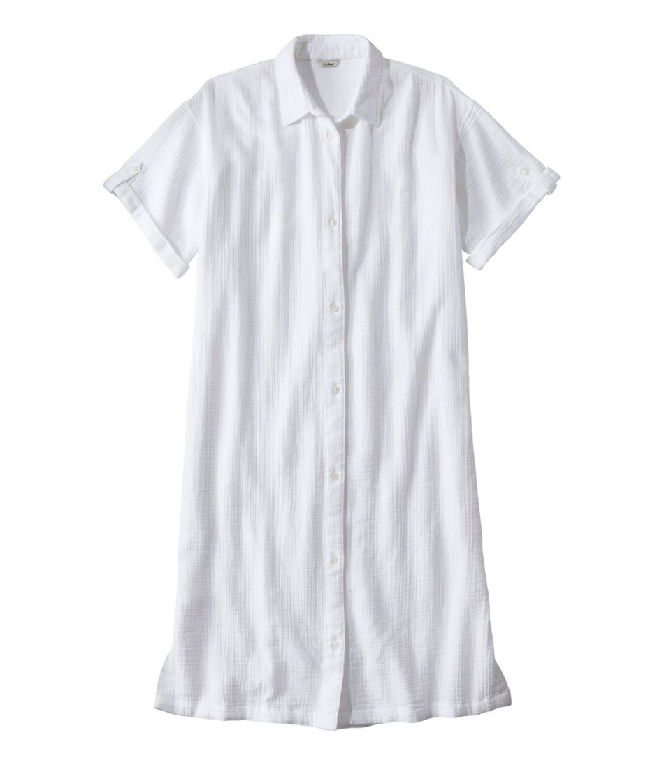 Women's Cloud Gauze Midi Dress | L.L.Bean US
