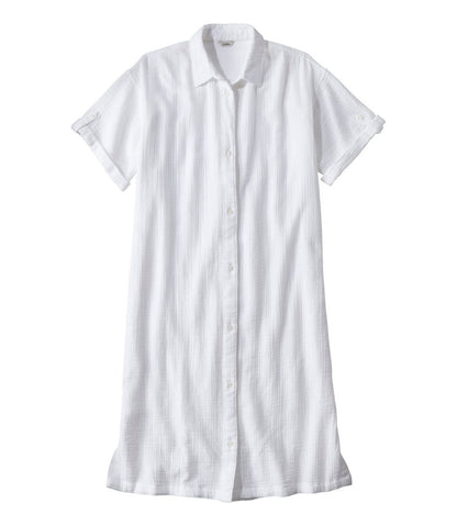 Women's Cloud Gauze Midi Dress | L.L.Bean US