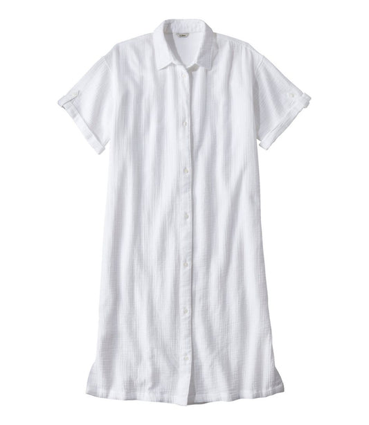 Women's Cloud Gauze Midi Dress | L.L.Bean US