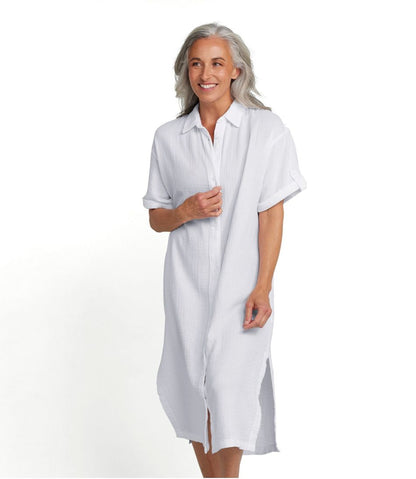 Women's Cloud Gauze Midi Dress | L.L.Bean US