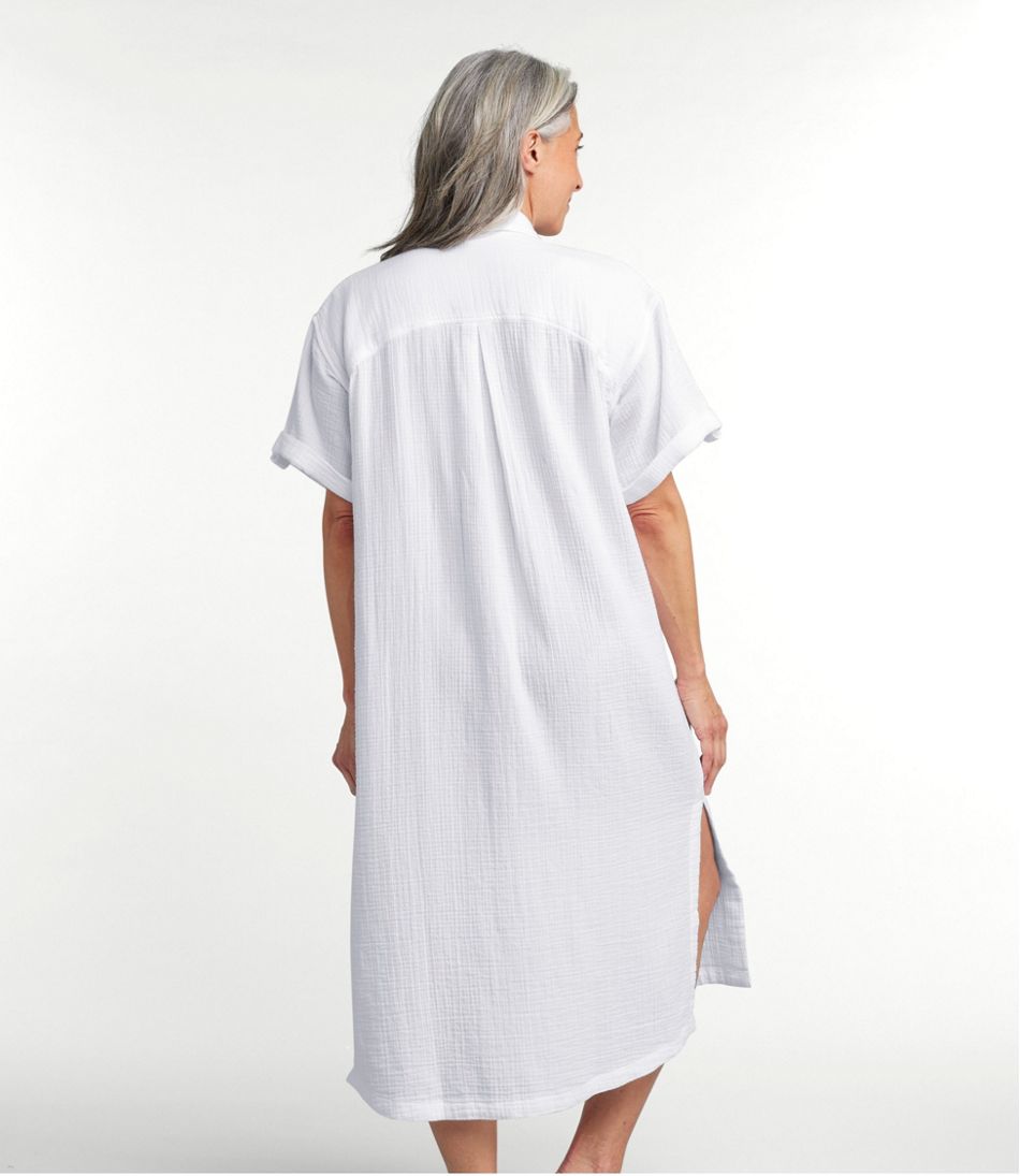 Women's Cloud Gauze Midi Dress | L.L.Bean US