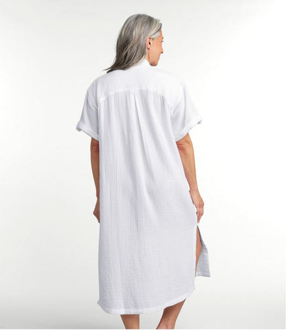 Women's Cloud Gauze Midi Dress | L.L.Bean US