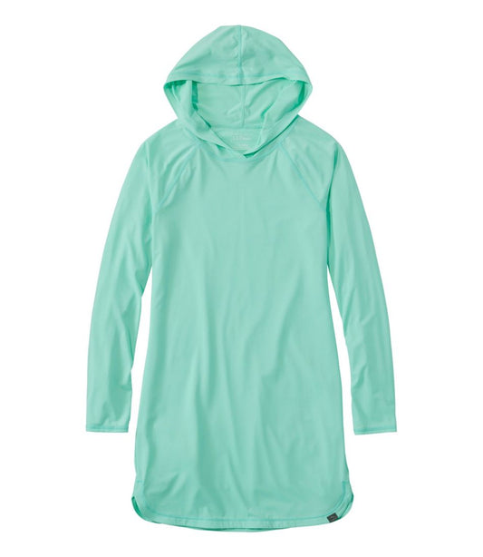 Women's SunSmart® UPF 50+ Sun Shirt, Hooded Tunic | L.L.Bean on sale