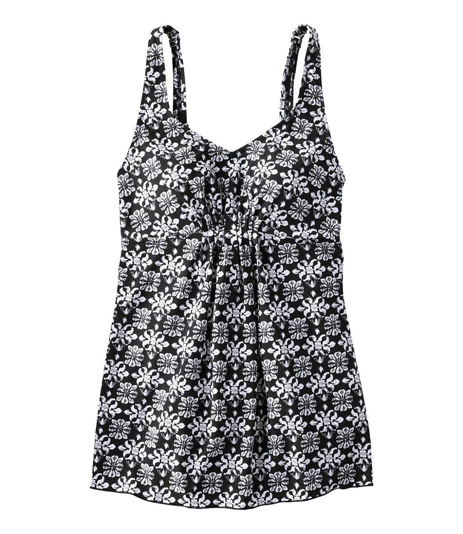 Women's Shaping Swimwear, Soft-Drape Tankini Top Print | L.L.Bean US