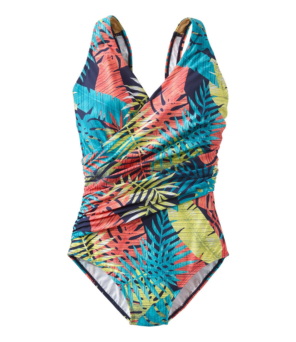 Women's Shaping Swimwear, Tanksuit Print | L.L.Bean online