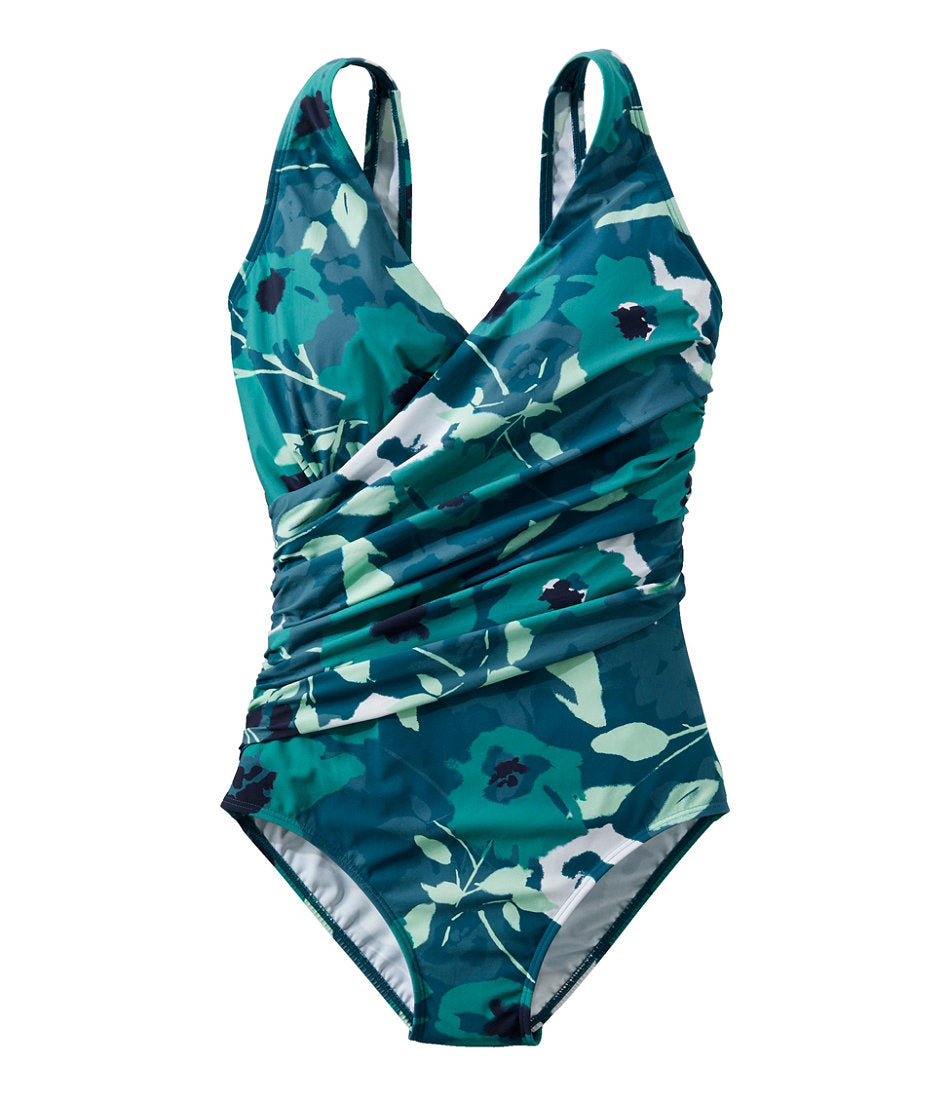 Women's Shaping Swimwear, Tanksuit Print | L.L.Bean online