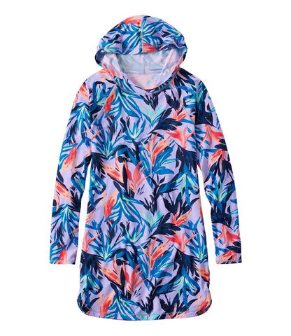 Women's SunSmart® UPF 50+ Sun Shirt, Hooded Tunic Print | L.L.Bean outlet