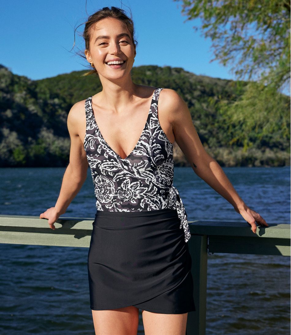 Women's Summersalt The Ruched Swim Skirt | L.L.Bean discount