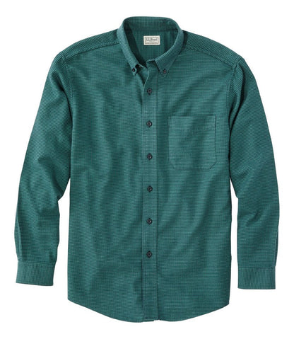 Men's Wicked Good Flannel Shirt, Traditional Fit, Houndstooth | L.L.Bean online