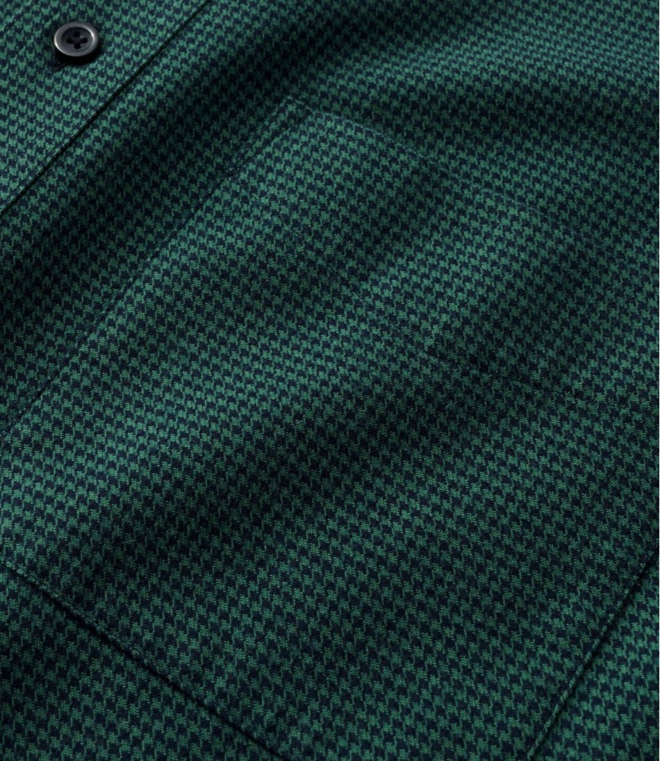 Men's Wicked Good Flannel Shirt, Traditional Fit, Houndstooth | L.L.Bean online