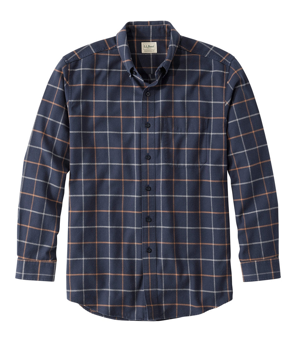 Men's Wicked Good Flannel Shirt, Traditional Fit, Houndstooth | L.L.Bean online