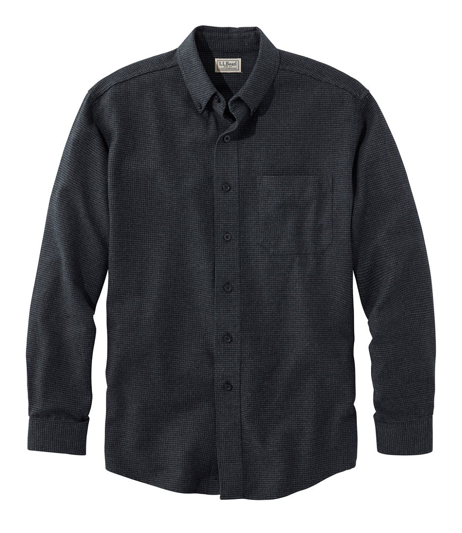 Men's Wicked Good Flannel Shirt, Traditional Fit, Houndstooth | L.L.Bean online