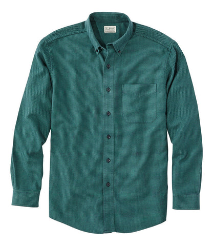 Men's Wicked Good Flannel Shirt, Traditional Fit, Houndstooth | L.L.Bean online