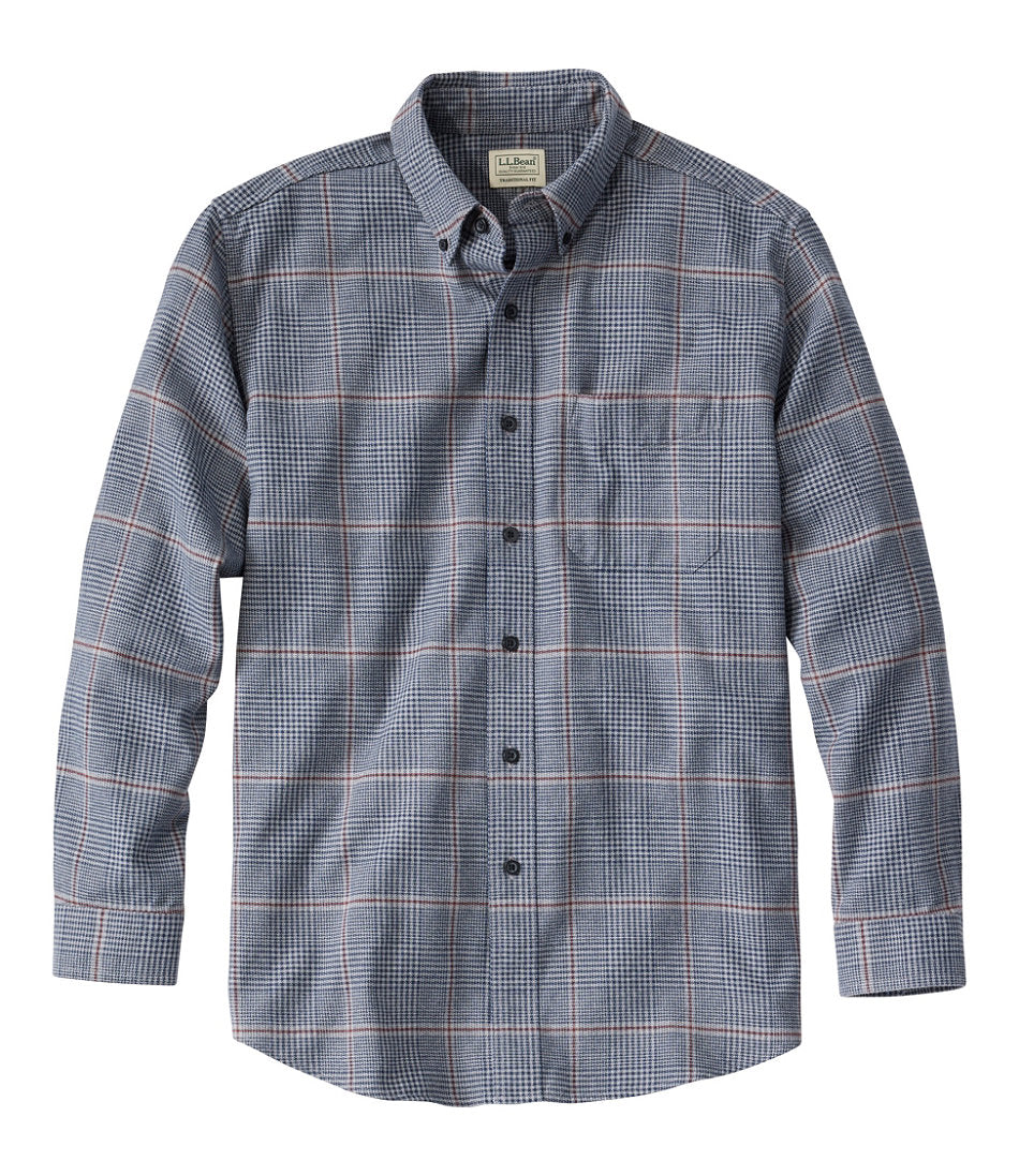 Men's Wicked Good Flannel Shirt, Traditional Fit, Houndstooth | L.L.Bean online