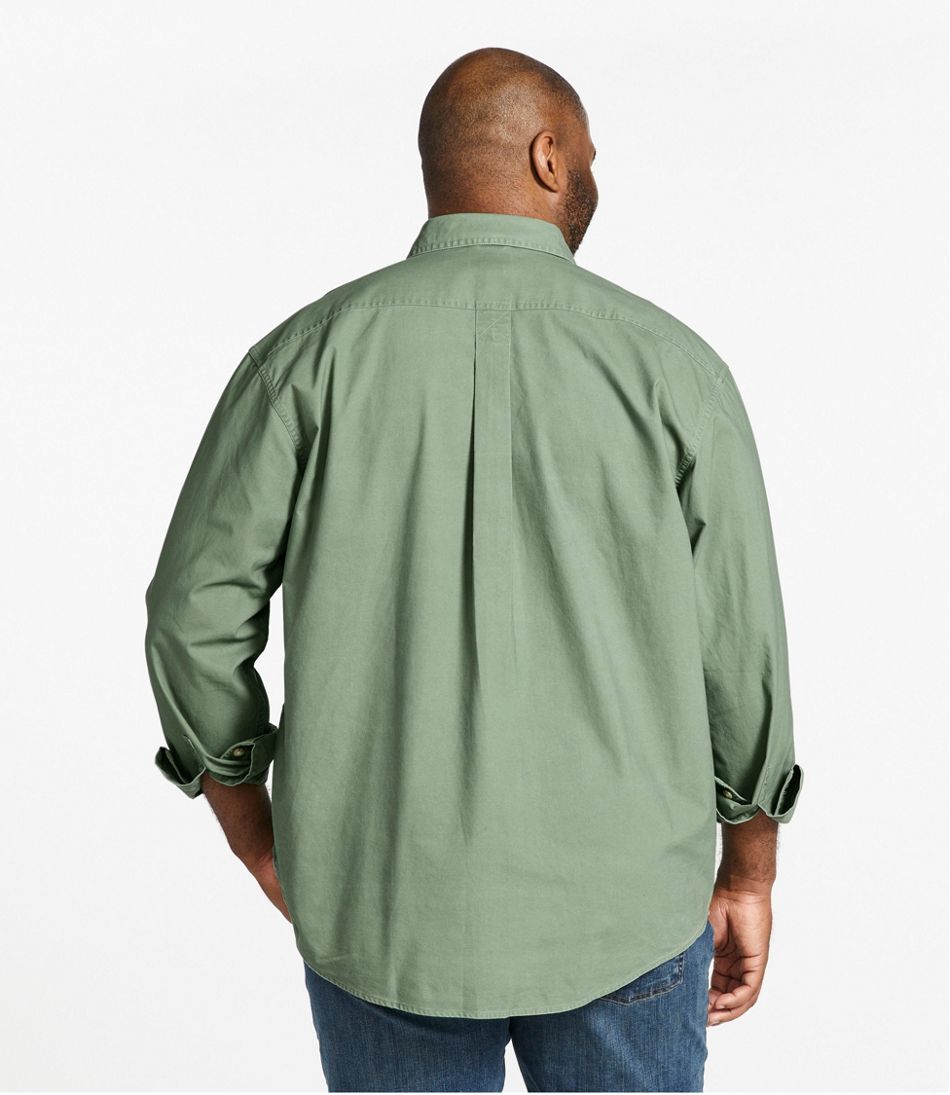 Men's Sunwashed Canvas Shirt, Traditional Fit | L.L.Bean US