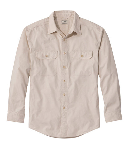 Men's Sunwashed Canvas Shirt, Traditional Fit | L.L.Bean US