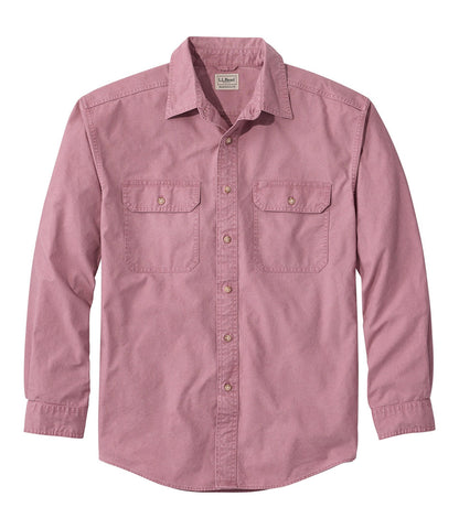 Men's Sunwashed Canvas Shirt, Traditional Fit | L.L.Bean US