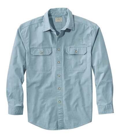 Men's Sunwashed Canvas Shirt, Traditional Fit | L.L.Bean US