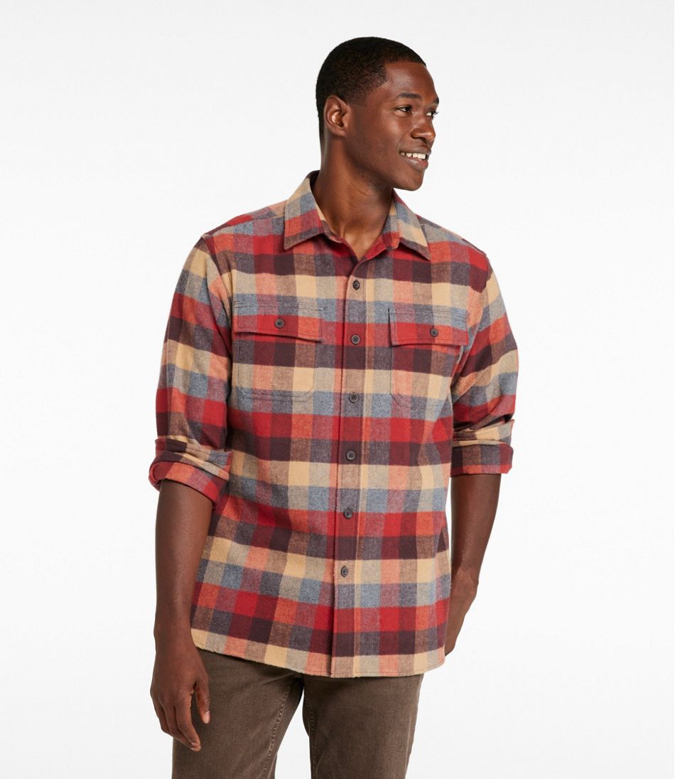 Men's Chamois Shirt, Traditional Fit, Plaid | L.L.Bean online