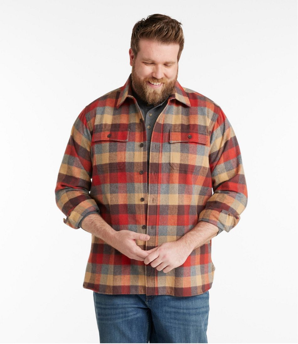 Men's Chamois Shirt, Traditional Fit, Plaid | L.L.Bean online