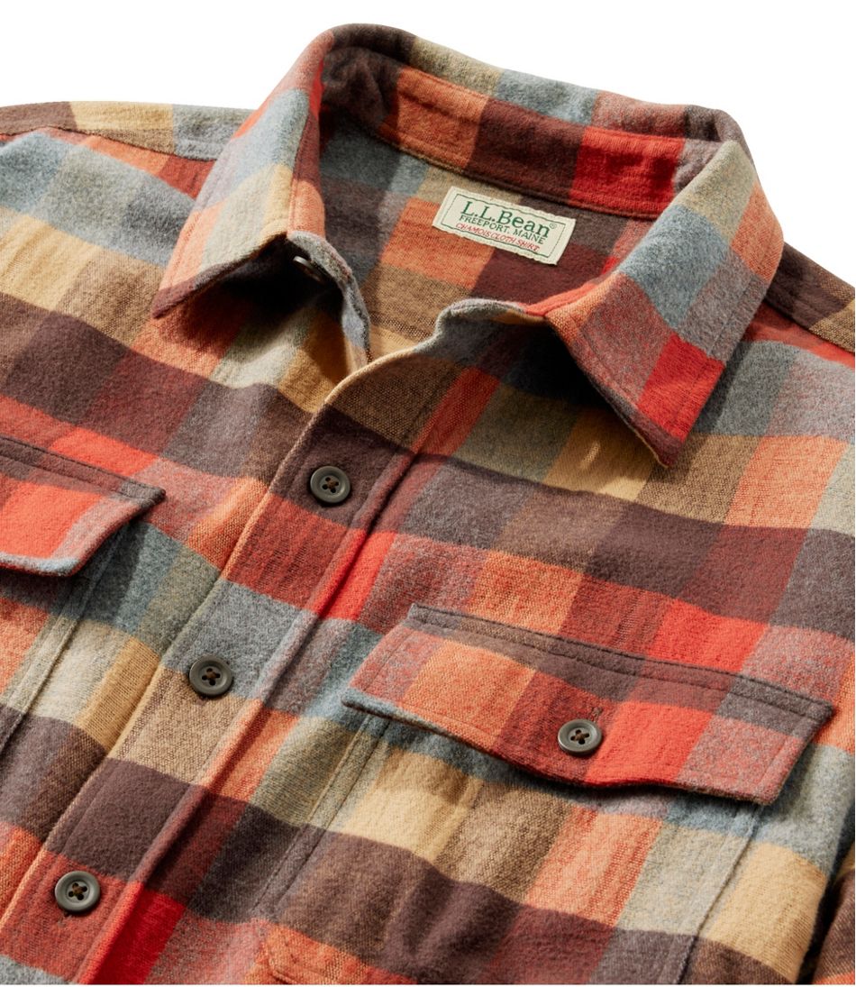 Men's Chamois Shirt, Traditional Fit, Plaid | L.L.Bean online