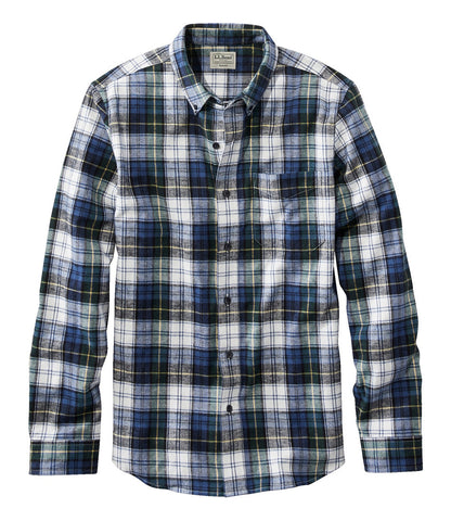 Men's Scotch Plaid Flannel Shirt, Slim Fit | L.L.Bean for sale