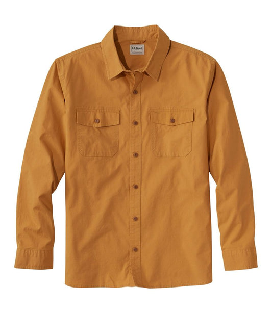Men's Riverton Ripstop Shirt, Long-Sleeve, Traditional Untucked Fit | L.L.Bean online