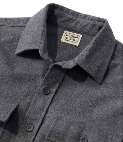Men's Chamois Shirt, Slightly Fitted | L.L.Bean for sale