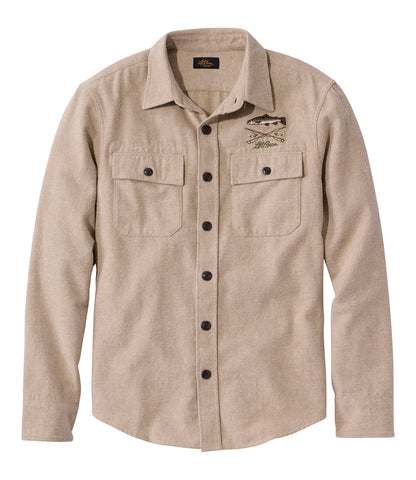 Men's Signature 1933 Chamois Cloth Shirt, Slim Fit, Pattern | L.L.Bean on sale