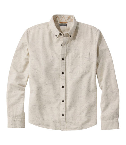 Men's Signature Donegal Woven Shirt, Long-Sleeve | L.L.Bean US