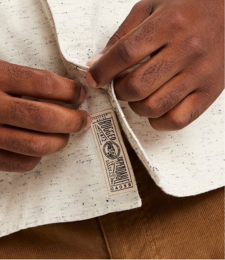 Men's Signature Donegal Woven Shirt, Long-Sleeve | L.L.Bean US