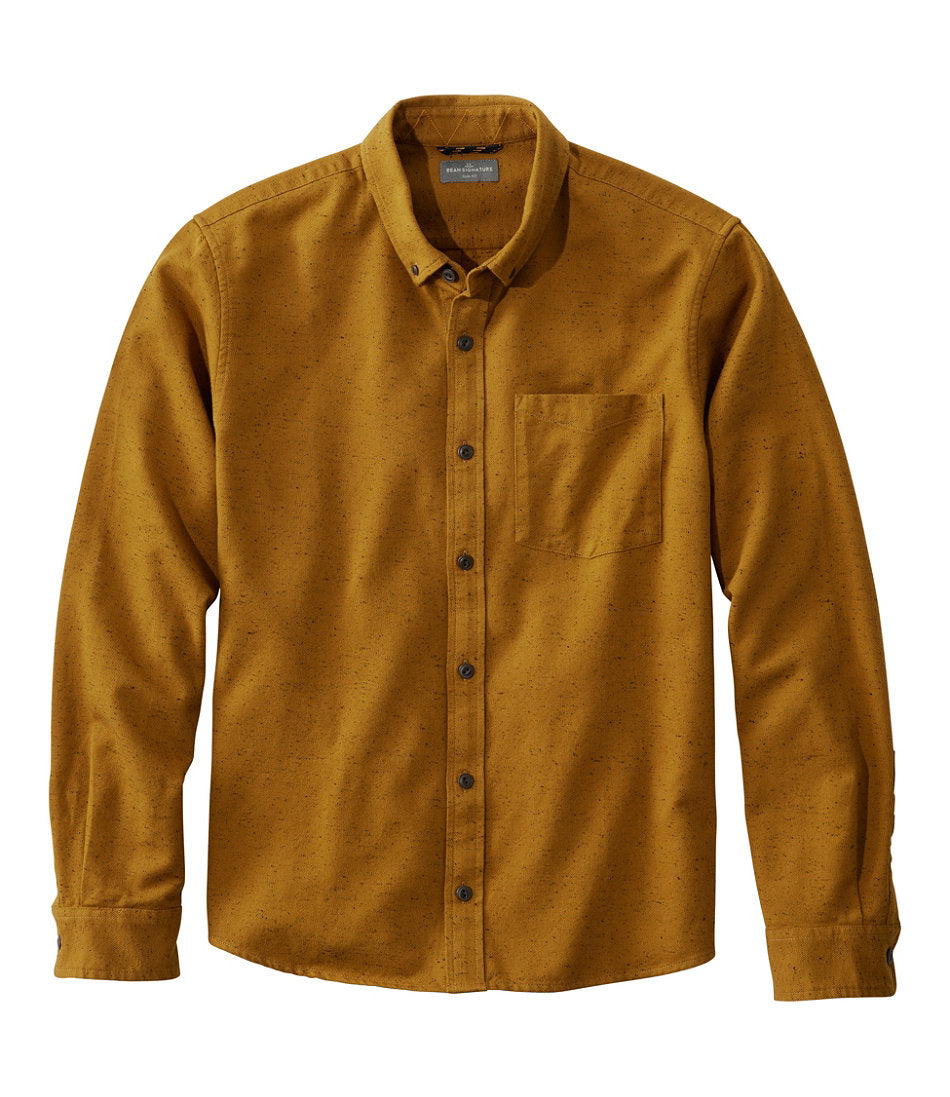 Men's Signature Donegal Woven Shirt, Long-Sleeve | L.L.Bean US