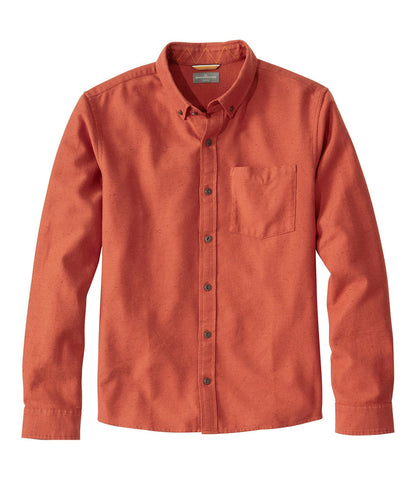 Men's Signature Donegal Woven Shirt, Long-Sleeve | L.L.Bean US