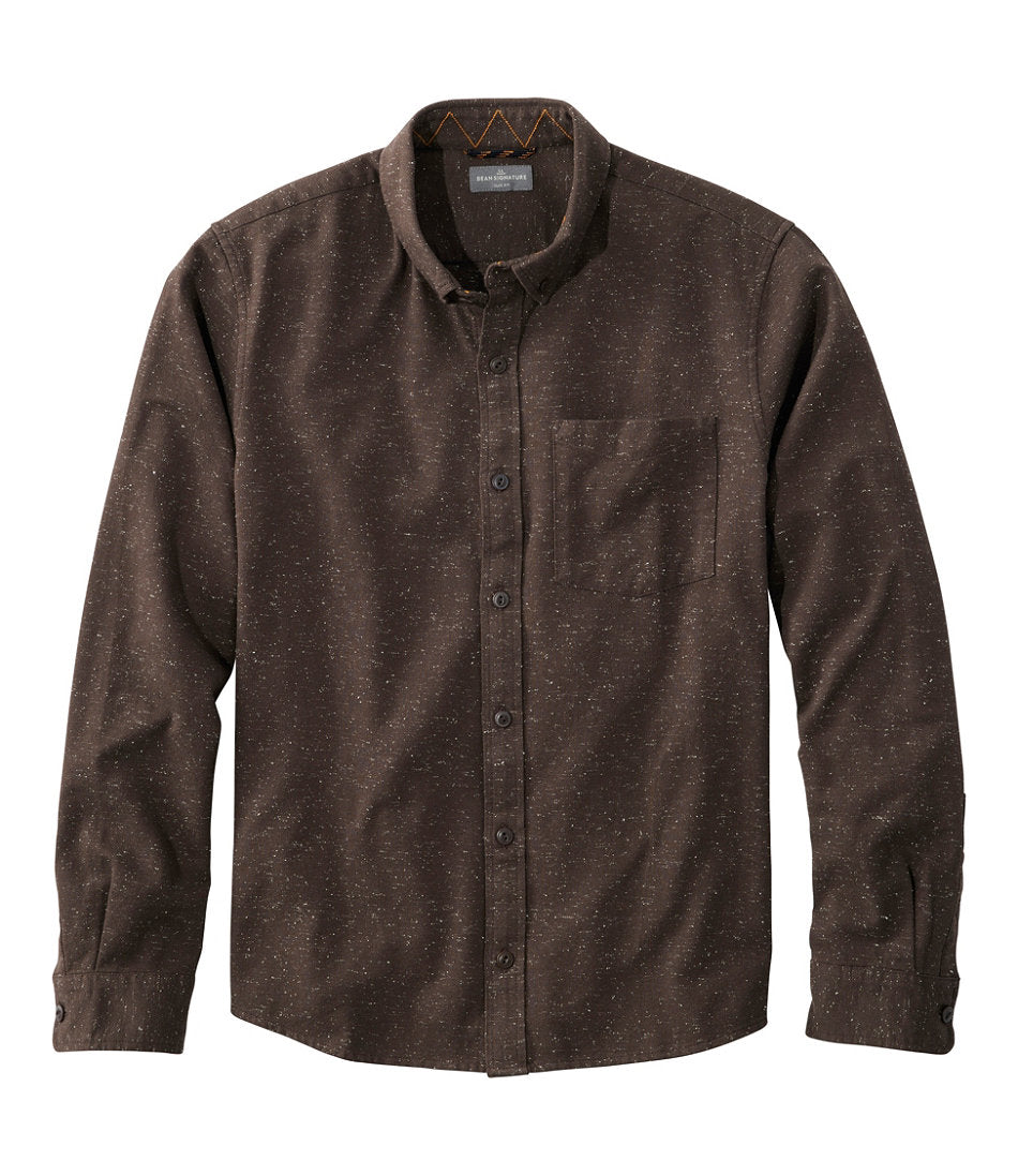 Men's Signature Donegal Woven Shirt, Long-Sleeve | L.L.Bean US