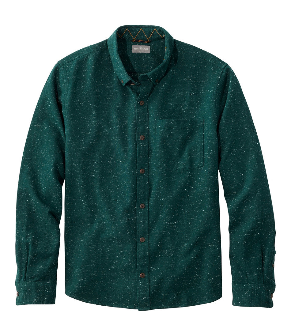 Men's Signature Donegal Woven Shirt, Long-Sleeve | L.L.Bean US