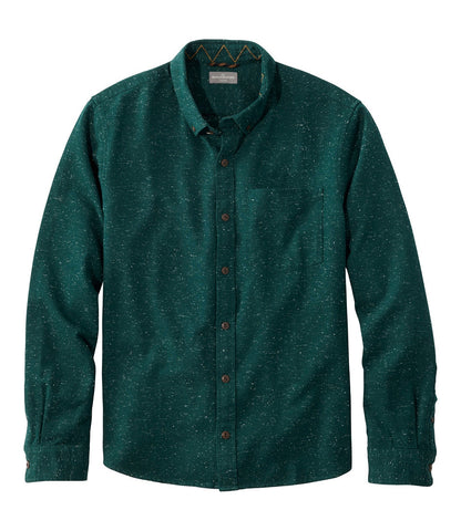 Men's Signature Donegal Woven Shirt, Long-Sleeve | L.L.Bean US